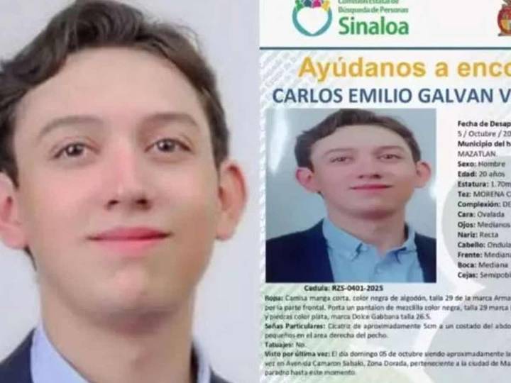 Joven desaparecido en bar de Mazatlán, salió del establecimiento acompañado de dos hombres