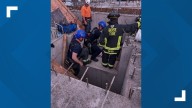 Boise Fire, Police rescue worker who fell into shaft at construction site
