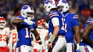 NFL fines Josh Allen, Elijah Moore for "violent gesture" after TD