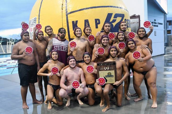 Fontana boys water polo team defeats Baldwin Park to claim Division 5 section title