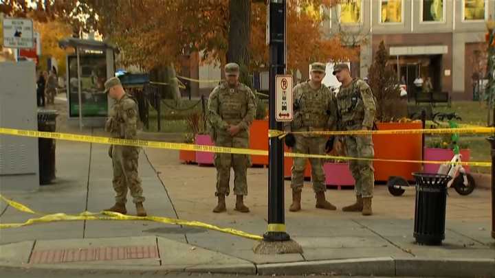 Two National Guard members reportedly shot in Washington DC