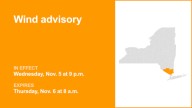 NY weather: Wind advisory issued for part of New York until Thursday morning