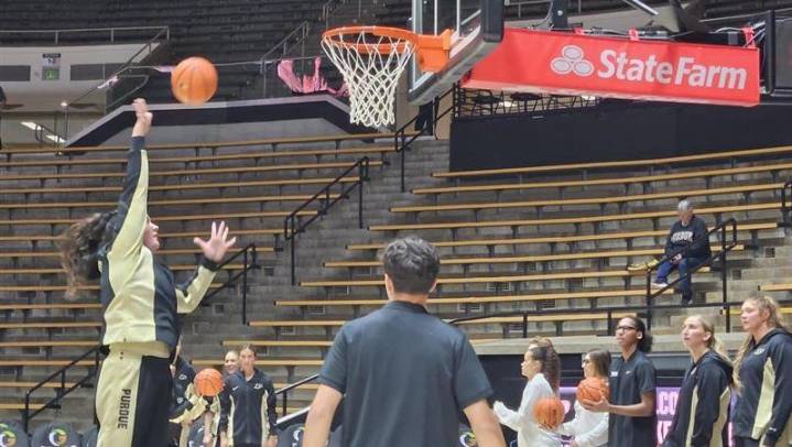 Purdue women's basketball score today vs Farleigh Dickinson, stats
