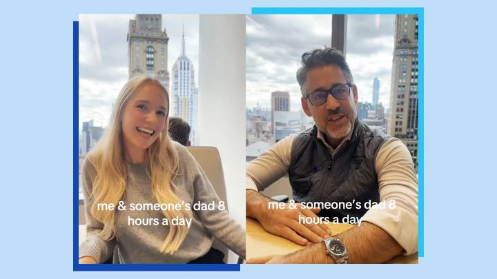 This TikTok trend captures the delight of intergenerational work friends