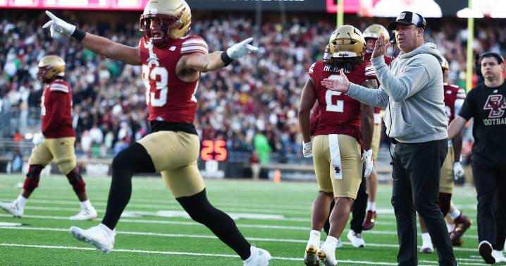 No. 12 Notre Dame withstands challenge from Boston College in Chestnut Hill