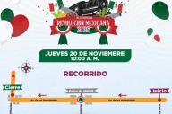 Realizan cambios a recorrido del Desfile de la Revolución Mexicana