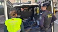 La Guardia Civil recupera el motor robado de una patera en el Puerto de Palma