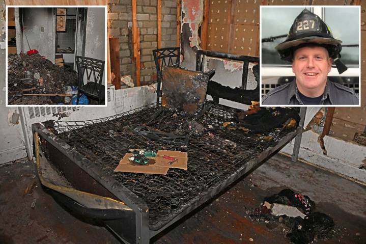 Exclusive | Inside charred apt. in NYC building where FDNY firefighter Patrick Brady fatally collapsed