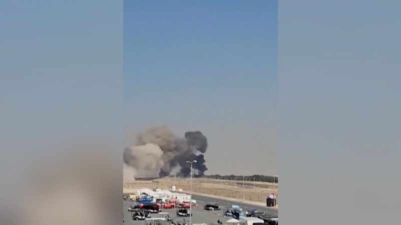 Se estrella un avión de combate en Dubai