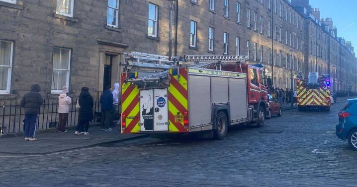 Edinburgh emergency services rush to scene of 'kitchen fire' near The Meadows