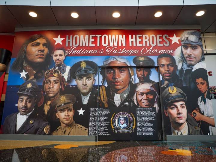 Tuskegee Airmen Honored in Airport Display