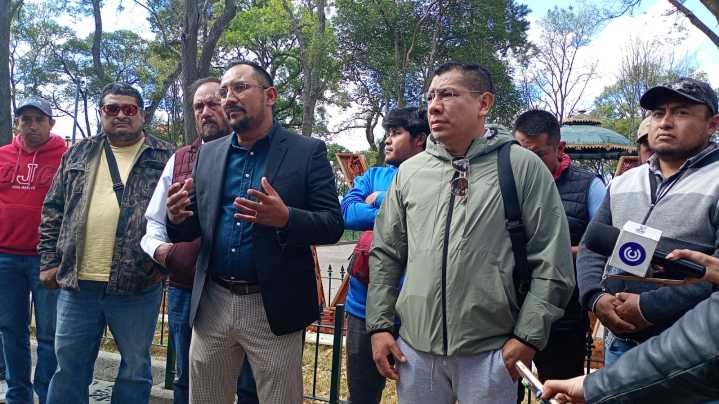 Piden seguridad a gobierno estatal ante ataque y amenazas por parte de sindicato que disputa obra de ampliación de la pista Tlaxcala