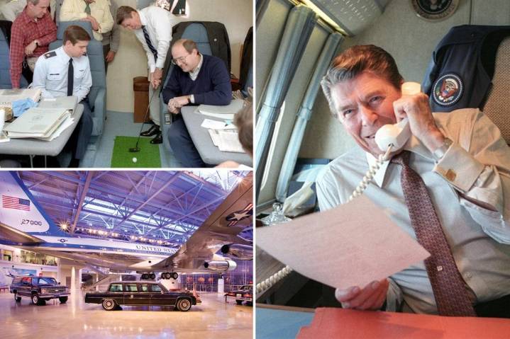 A look at Reagan's jet, the last Boeing 707 to serve as Air Force One