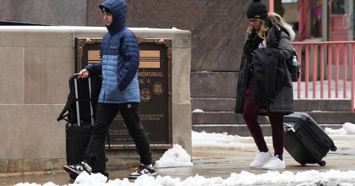 Record-low temperatures shock the Southeast U.S. while snowfall blankets parts of the Northeast