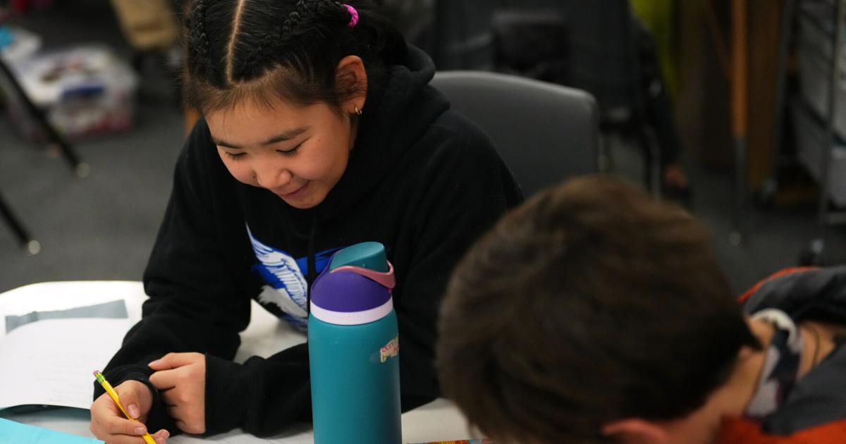 An uncommon program helps children displaced by flooding that devastated Alaska villages