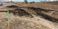 Firefighters knock out multiple small grass fires along Powers