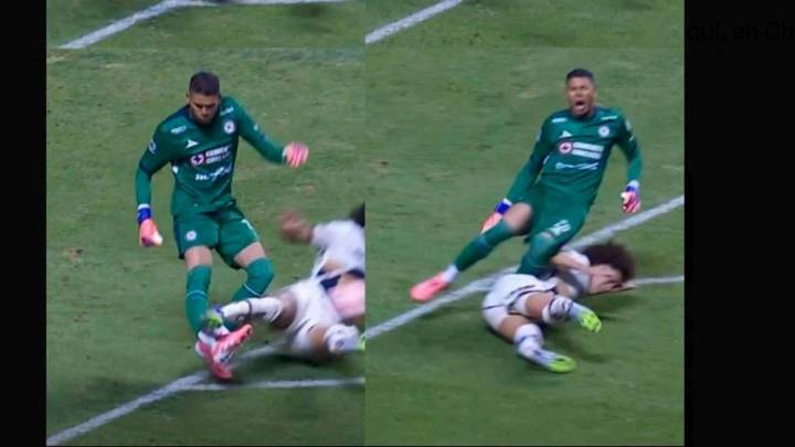 Alarmas encendidas en México: Kevin Mier sufrió una falta que lo sacó del partido