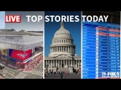 LIVE: BILL SIGNED TO REOPEN GOVERNMENT, PLANS UNVEILED FOR NEW ARENA IN DC