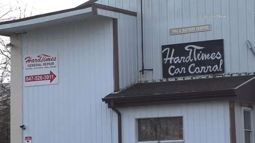 Man dies after being crushed by vehicle at Wauconda auto repair shop Hard Times on Liberty Street, police say