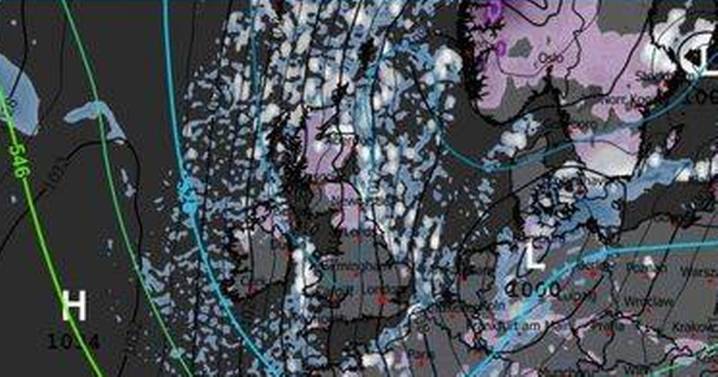 UK snow forecast maps show 4-day Arctic blast to freeze Brits with