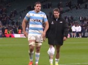 La lesión de Mallía condicionó el cierre de Los Pumas vs Inglaterra: hielo en la rodilla y bronca de Contepomi con los árbitros