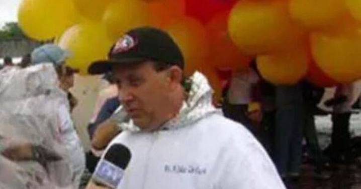 Priest's fatal journey ends in tragedy as he straps himself to 1,000 balloons