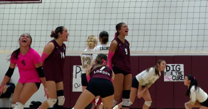 Coastal Bend volleyball Area second round schedule 2025