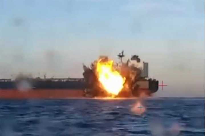 Ucrania ataca con drones a dos petroleros rusos en el Mar Negro