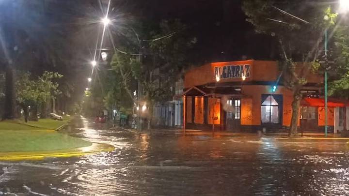 Fotos y videos: un feroz temporal de viento, lluvia y granizo azotó a Bolívar