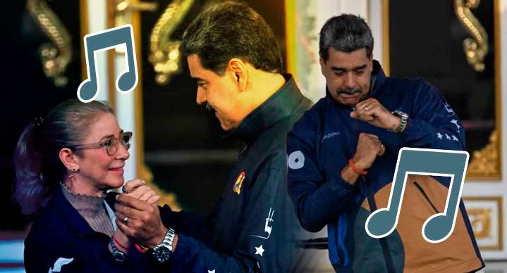 ‘Es viernes y me voy rumba’: Maduro baila en medio de tensión con EEUU; asegura que no lo detiene nadie