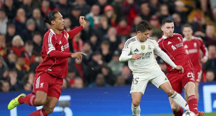 ESPN transmitió Real Madrid vs. Liverpool (0-1) por la fase de liga de la Champions League