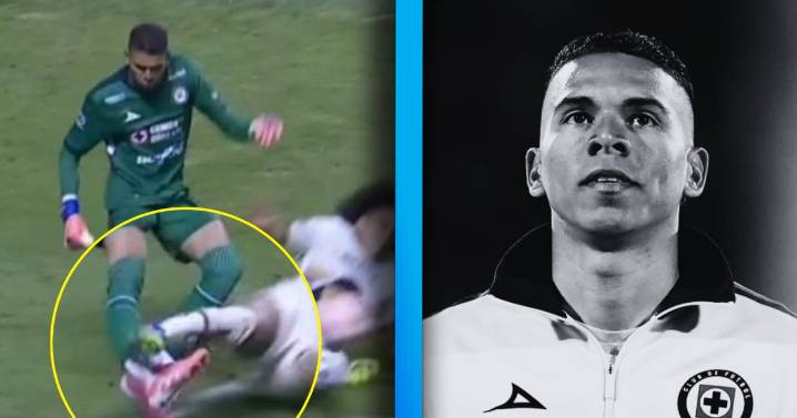 Kevin Mier, portero de Cruz Azul, sufre fractura en la tibia y estará fuera todo lo que resta del 2025