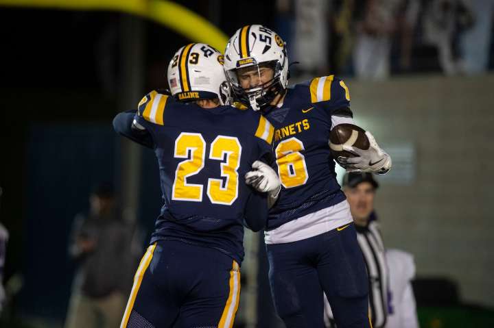 PHOTOS: Saline hosts Woodhaven for Division 1 football district championship