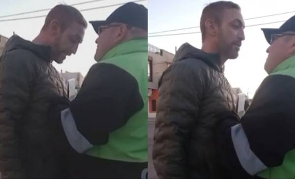 Video: fiscal se negó a un control de alcoholemia, enfrenta a agentes y quedó grabado