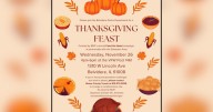 Local police invite community to Thanksgiving feast
