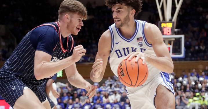 Boozer posts double-double, Ngongba adds 16 points as No. 5 Duke cruises past Howard 93