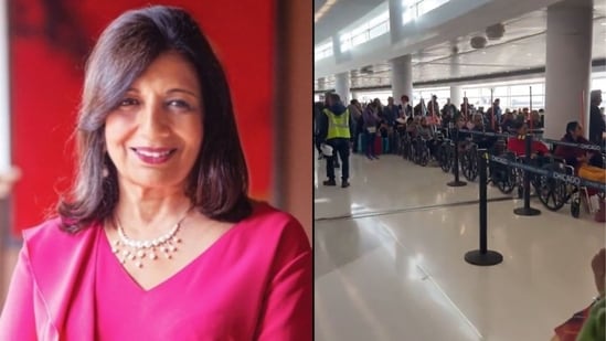 Kiran Mazumdar Shaw On Viral Wheelchair Queue Video: ‘Charge ₹5,000 And See How Many Are Genuine’