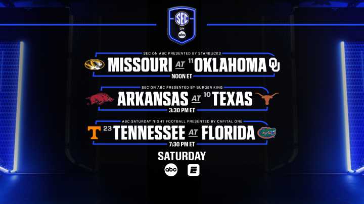 Ranked clashes with postseason implications power ESPN’s Week 13 college football presentation