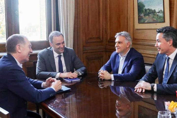 Martín Llaryora tras reunirse con Diego Santilli: “Fue productiva”
