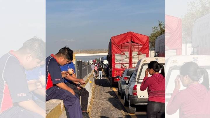 Ejidatarios de Tlahuapan vuelven a bloquear la México-Puebla tras liberación de quien los defraudó