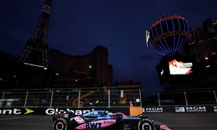 Colapinto quedó último en la primera práctica libre del GP de Las Vegas