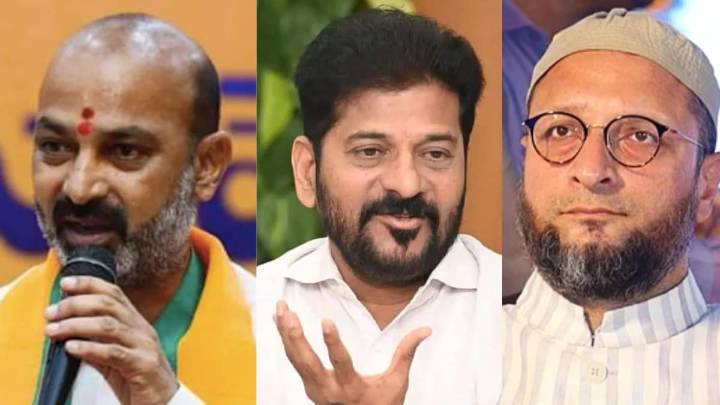 ‘Make Owaisi Visit Temple If You Have Courage’: BJP's Bandi Sanjay Dares Revanth Reddy