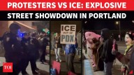 Portland ICE Facility Turns Battleground: Protesters Face Off With DHS Agents, Cops