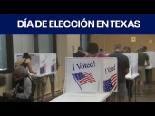 Día de elección en Texas.