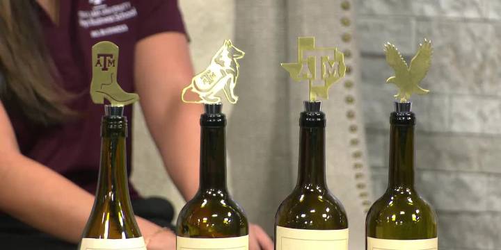 Texas A&M students launch custom wine stoppers to support veterans nonprofit