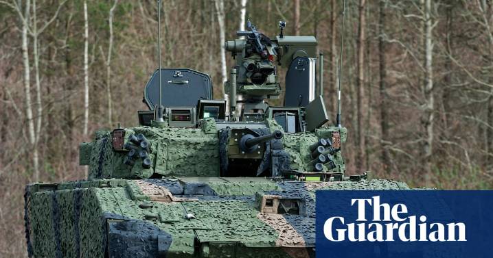 British army halts Ajax vehicle training as noise and vibrations make soldiers ill