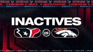 Texans Inactives: Week 9 vs Denver Broncos