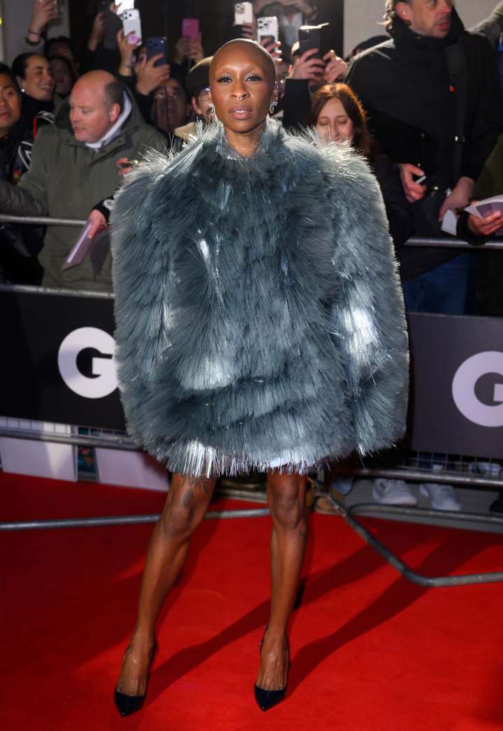 Cynthia Erivo Zipped Over to London for GQ Men of the Year