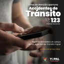 Reporte de siniestros viales en Yopal a través de la línea 123