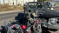 Choque entre pickup y motocicleta en Álvaro Obregón deja a un hombre sin vida